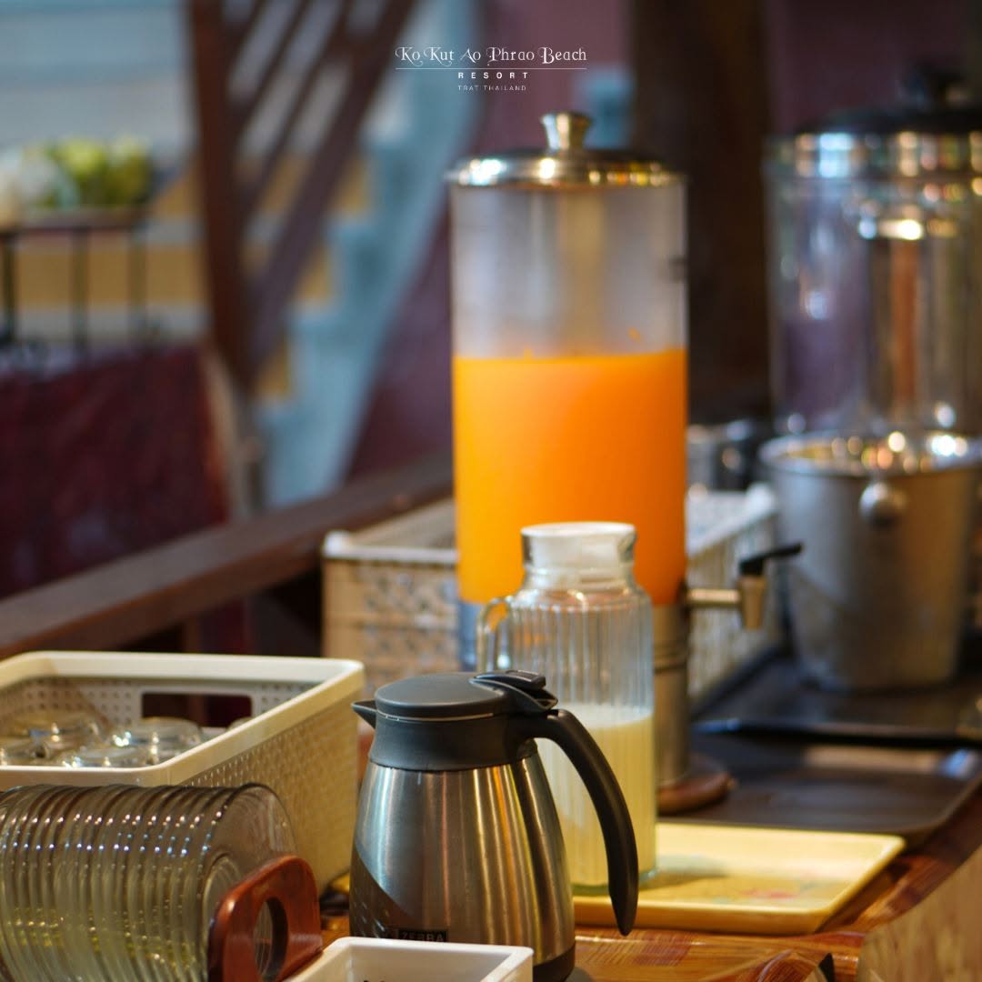 อาหารและเครื่องดื่ม Ko Kut Ao Phrao Beach Resort 4